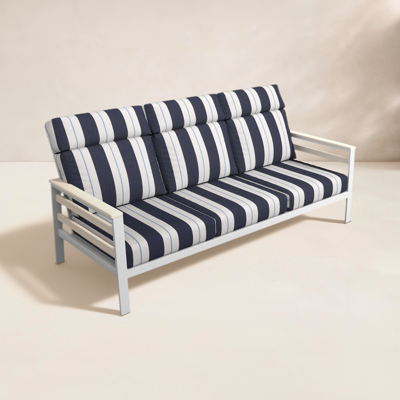 Townsend 80" Sunbrella® Patio Sofa, White