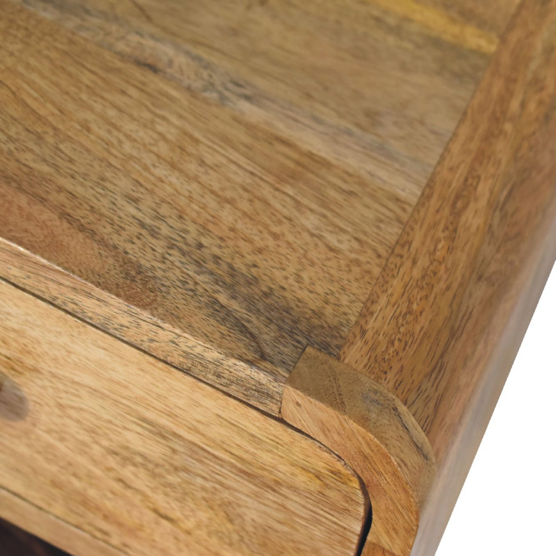 Cuzzocrea 11.81'' W Solid Wood Nightstand