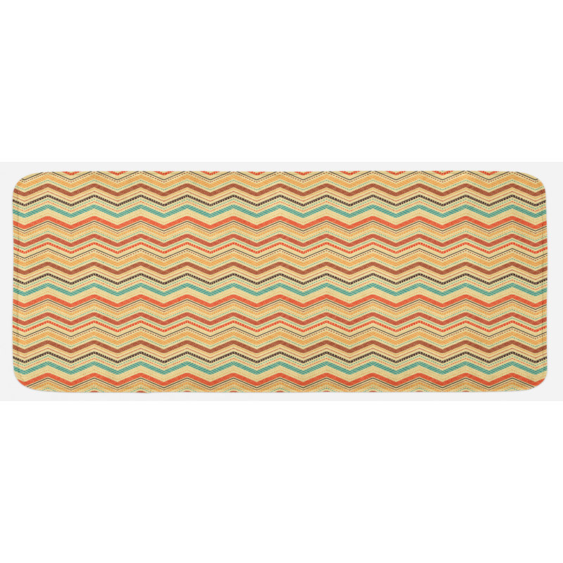Tapis de cuisine Aztec