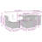 Vidaxl Garden Sofa Set Black