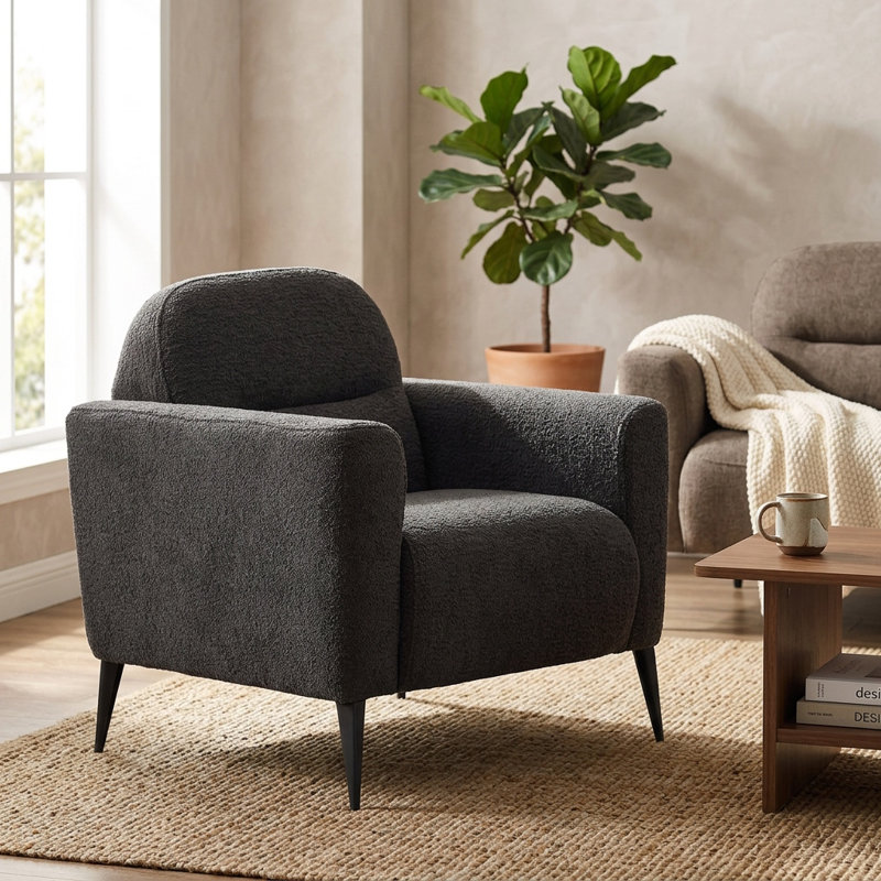 Fauteuil Fike, Gris
