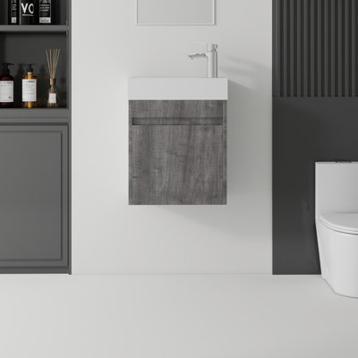 Ensemble de meuble-lavabo flottant