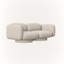 Canapé 2 places Rimo - Beige-Pierre-17276593-17276595