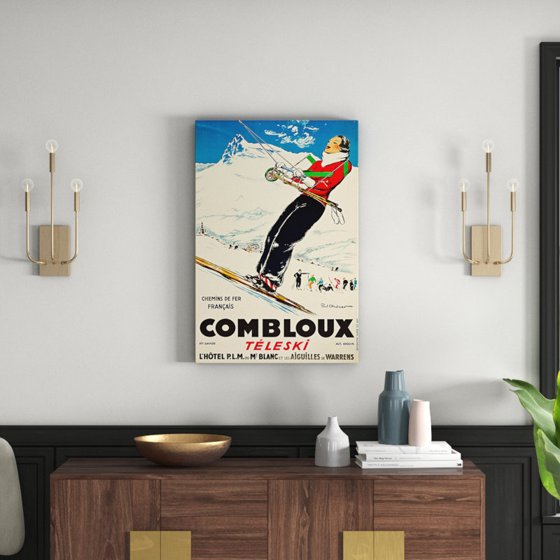 No Frame Print on Canvas, 91cm H x 61cm W