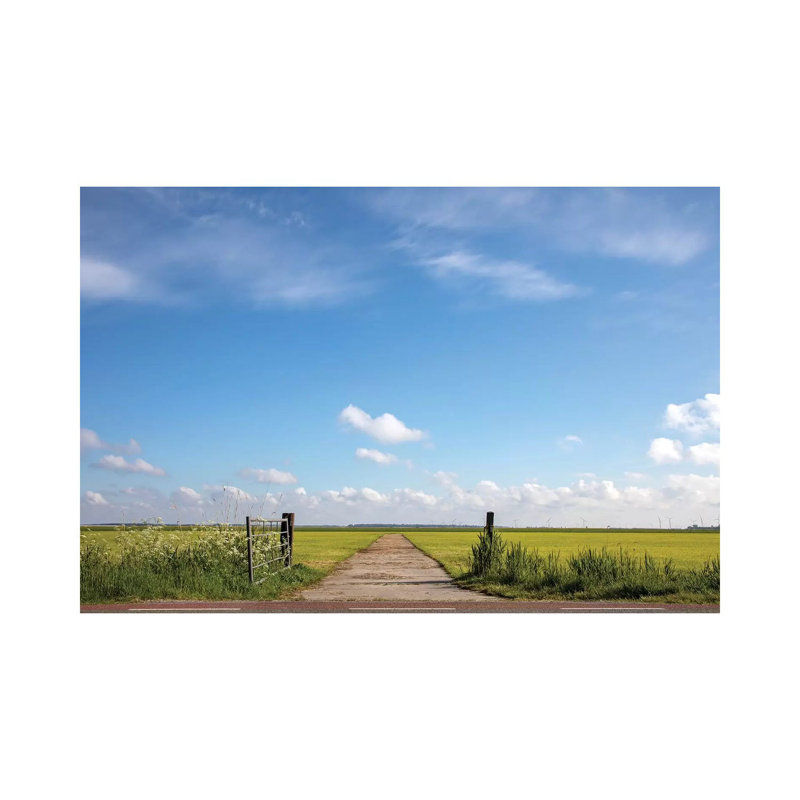 On A Sunny Day by Clara Bastian - Wrapped Canvas Print, 20.32 cm H x 30.48 cm W
