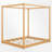 Wood Canopy Platform Bed-114229256-114229257