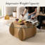 Modern Round Glass Coffee Table-362825203