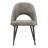 Aurthur 45" Round Dining Table And Upholstered Dining Chairs Set - Gray Pu-118608211