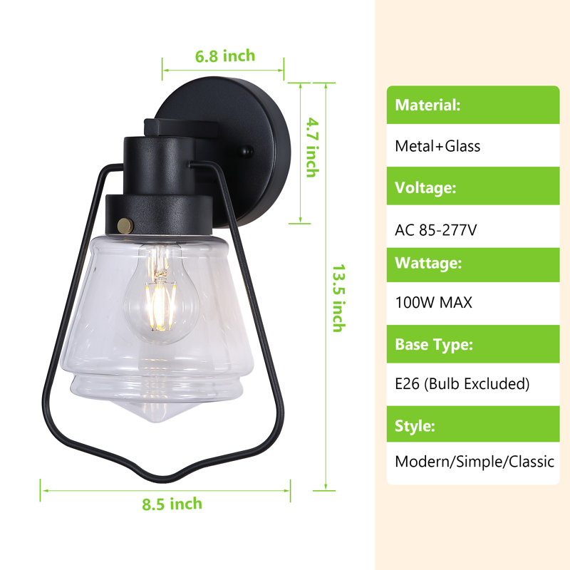 Outdoor Wall Sconce Wall Lantern
