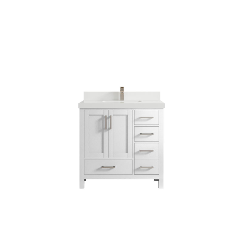 Ensemble de meuble-lavabo simple 36 po Malibu, WWCL2093