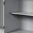 Bathroom Storage Cabinet With Doors And Drawer, Multiple Storage Space, Adjustable Shelf, Grey-885388563