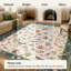 Tapis lavable antidérapant à motifs animaux et végétaux-1093011040-1093011045