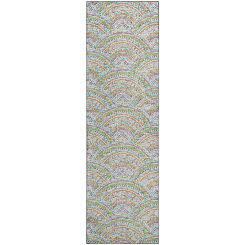 Premium Machine Washable Prisco Pearl Rug, Runner 2'3" x 7'6"