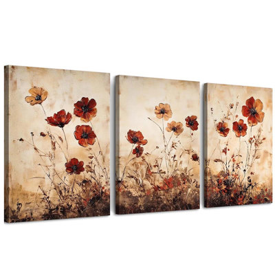 3 Piece Wrapped Canvas Print