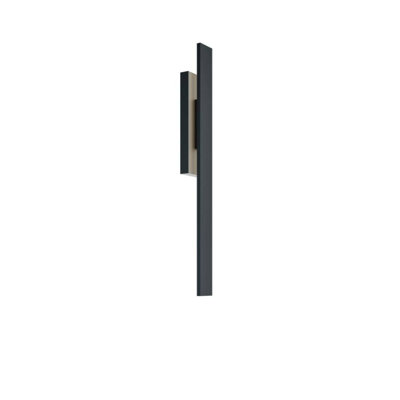 9E2FA59FC1E44650AD3A84A7C6FDEEBB Tru 36" LED Outdoor Wall Sconce, 27/30/35/40/50k, Black