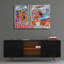 «Diner Double Date» par Bigelow, illustrations en verre acrylique-1603941313
