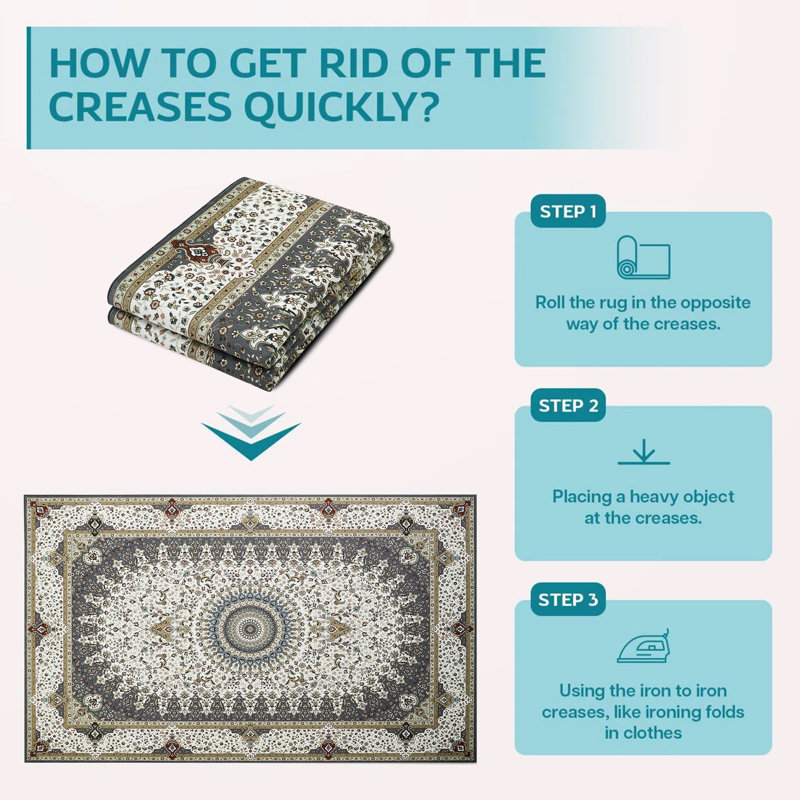 Arvada Rectangle Oriental Shag, 60cm x 110cm