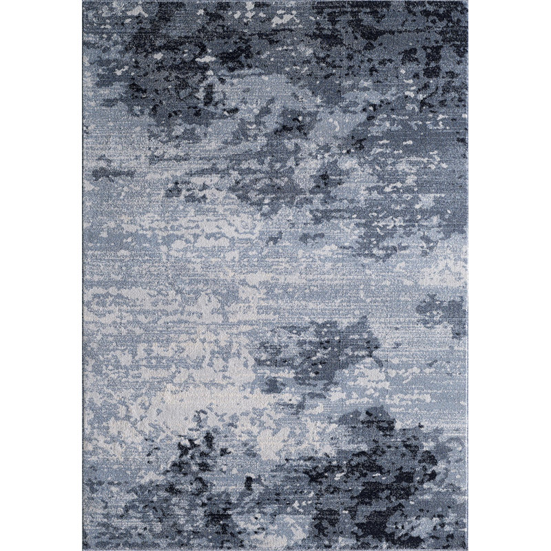 Abstract Indoor Rug, Rectangle 2'1" x 3'3"
