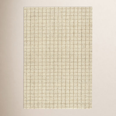 Conall Natural Hand Micro Hooked Wool Rug