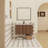36" Wall-Mounted Bathroom Vanity with Sink Combo-1241299265