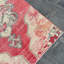 Tapis patchwork authentique turc Oushak en beige pour le salon ou la chambre à coucher