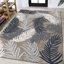 Tapis d'intérieur / extérieur brun / bleu marine / ivoire Kile Montego-1517855723