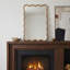 Miroir décoratif blanc rectangulaire en bois massif ondulé 20 po x 30 po-1541886911-1539636811