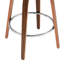 Caelus Swivel Upholstered Counter & Bar Stool With Wood Frame (Set Of 2)-117581496-117581498