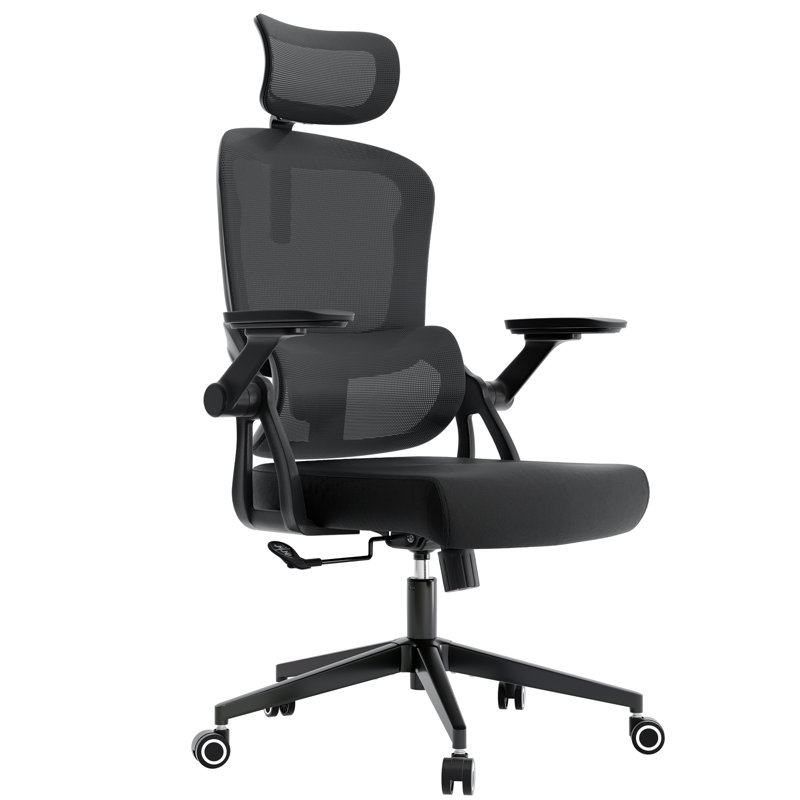Heavy Duty Ergonomic Desk Office Chair, High Back Home Computer Chair With Headrest  And Adjustable Swivel 3D Armrests For Comfort  Adjustable Lumbar Supports Up To 350Lbs