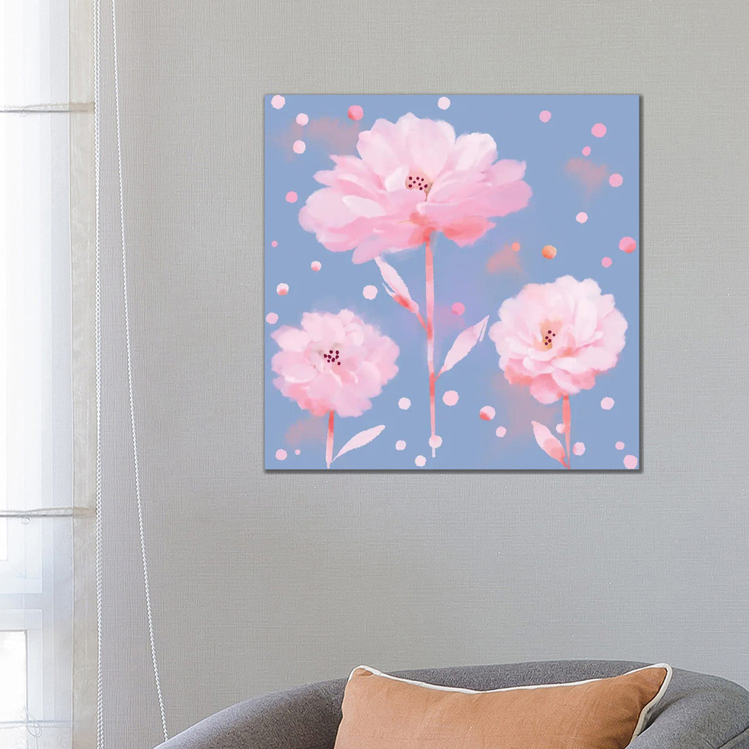 Bloom Pop von Thomas Little - Galerie-verpackte Leinwand Giclée