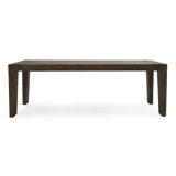 Troy 89" Reclaimed Oak Wood Transitional Dining Table In Brown