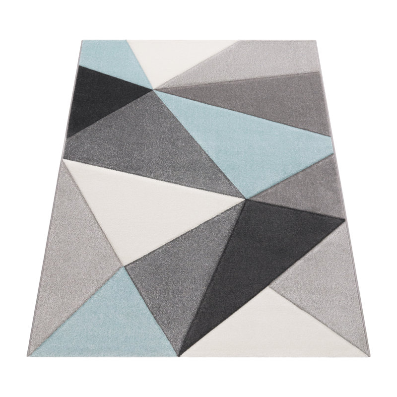Monoceros Geometric Area Rug, Rectangular 120 x 170cm