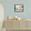 Cadre flottant pastel tropical Beach Cabins, design par Arlington Prints-1554217970-1554217971