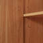 Meuble-lavabo moderne 30 po avec lavabo en céramique, meuble-lavabo minimaliste rétro, portes à poignée libre 45 degrés, meuble-lavabo à rayures verticales avec grand espace de rangement
