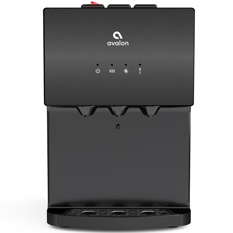 Refroidisseur électrique d'eau chaude, froide et à température ambiante, de comptoir, sans bouteille