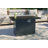 Chelsea Rectangle Aluminum Propane Smokeless Fire Pit Table with Hidden Fuel Tank-1138056779