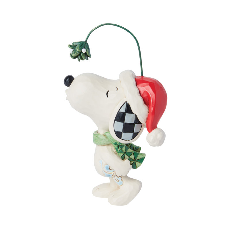 Figurine Jim Shore Peanuts Snoopy Mistletoe