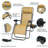 Margareta Outdoor Metal Chaise Lounge-1895382016