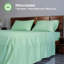 Ensemble de lit en draps 100% coton naturel Home Prides - satin de coton à densité de tissage 400-113839454-113839468