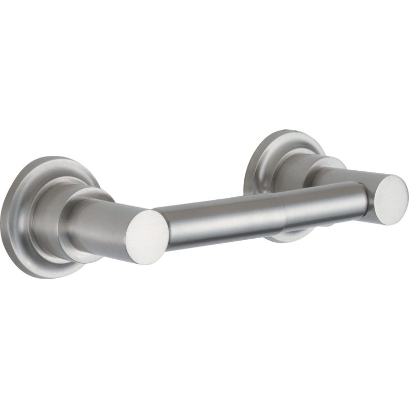 Rincon Bay Two Post Toilet Paper Holder, Matte Black