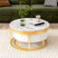 Table basse gigogne moderne avec tiroirs Modern