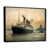 Cadre flottant noir