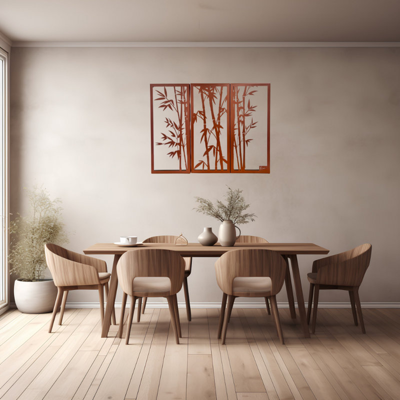 Wall Decor on Metal, Copper