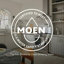 Robinet de cuisine MOEN Sleek High Spring avec douchette extractible avec bec pivotant à 360 degrés et Power Boost en noir mat-47352787