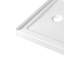 Base de douche anti-dérapante en acrylique à simple seuil avec drain à gauche 60 po x 32 po Kingston Brass Barbuda-132966661