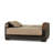 Primenest Mobilon Collection Upholstered Convertible Loveseat With Storage