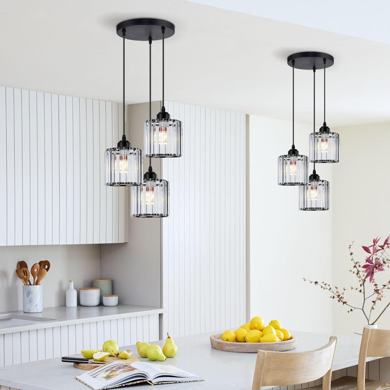 3 - Light Pendant, Black