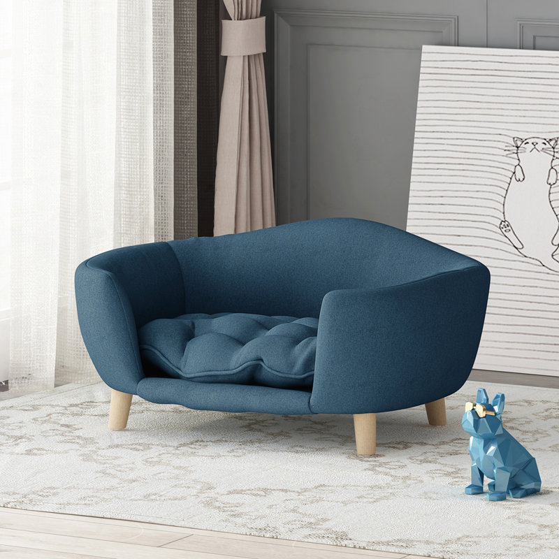 Lit pour chien moderne et contemporain, Marine