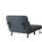 39-inch Convertible Chair Bed, Three-fold Sofa Bed, Adjustable Back and Pillow, Leisure Reclining Sofa, Sturdy Iron Frame, Suitable for Home and Office, Comfortable Sleep Chair-1038354540-1038354550