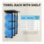34 cm L Iron Towel Rack